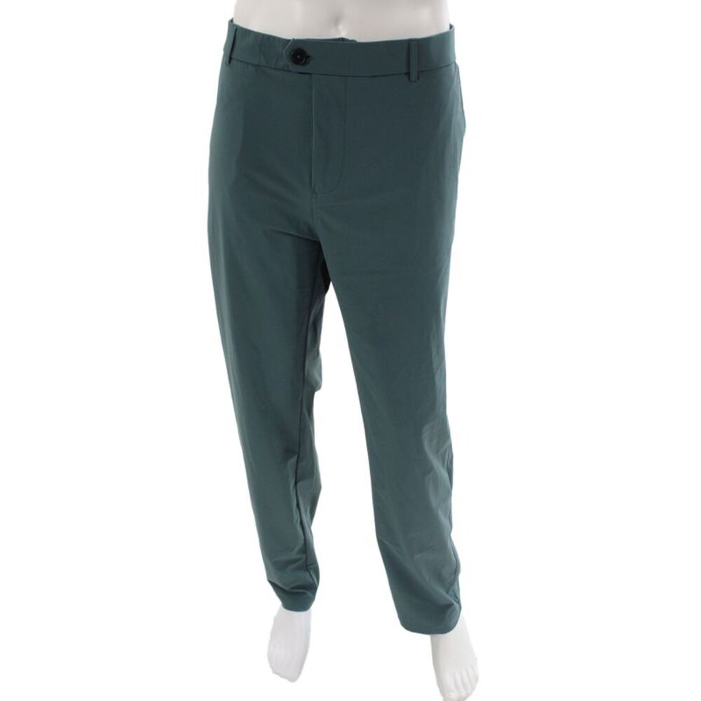 Greyson Mens Khakis Green Button Golf Big Tall Inseam 32 Size 40